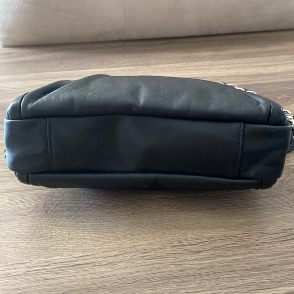 Coach Black Leather Shoulder Bag - Picture 7 of 11